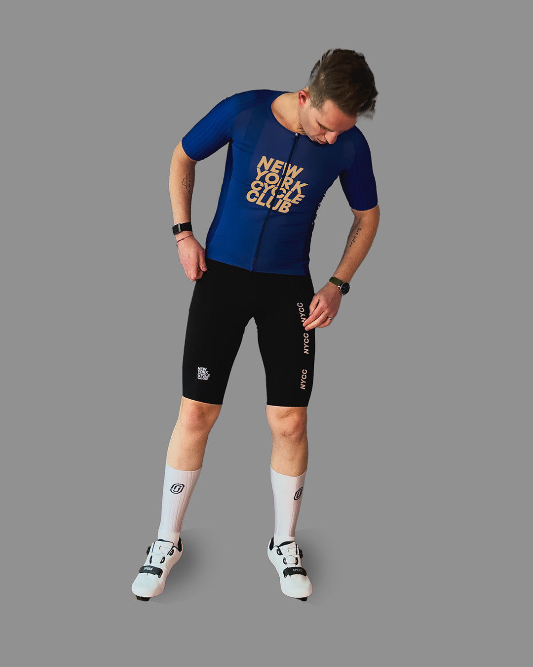 NYCC BLUE/GOLD AERO JERSEY - MEN